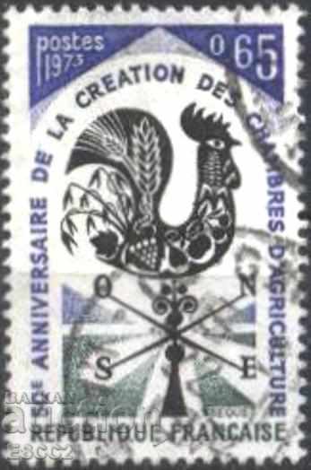 Клеймована марка Камарата на земеделието 1973 от Франция
