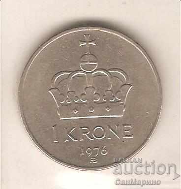 + Norway 1 krona 1976