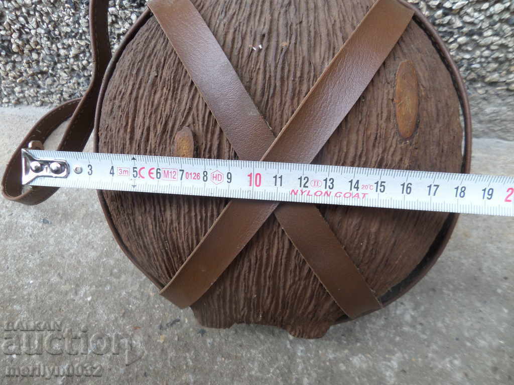 An old glass bottle with a strap - 7 An old glass bottle with a strap - 7