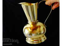 An interesting ancient brass jug.