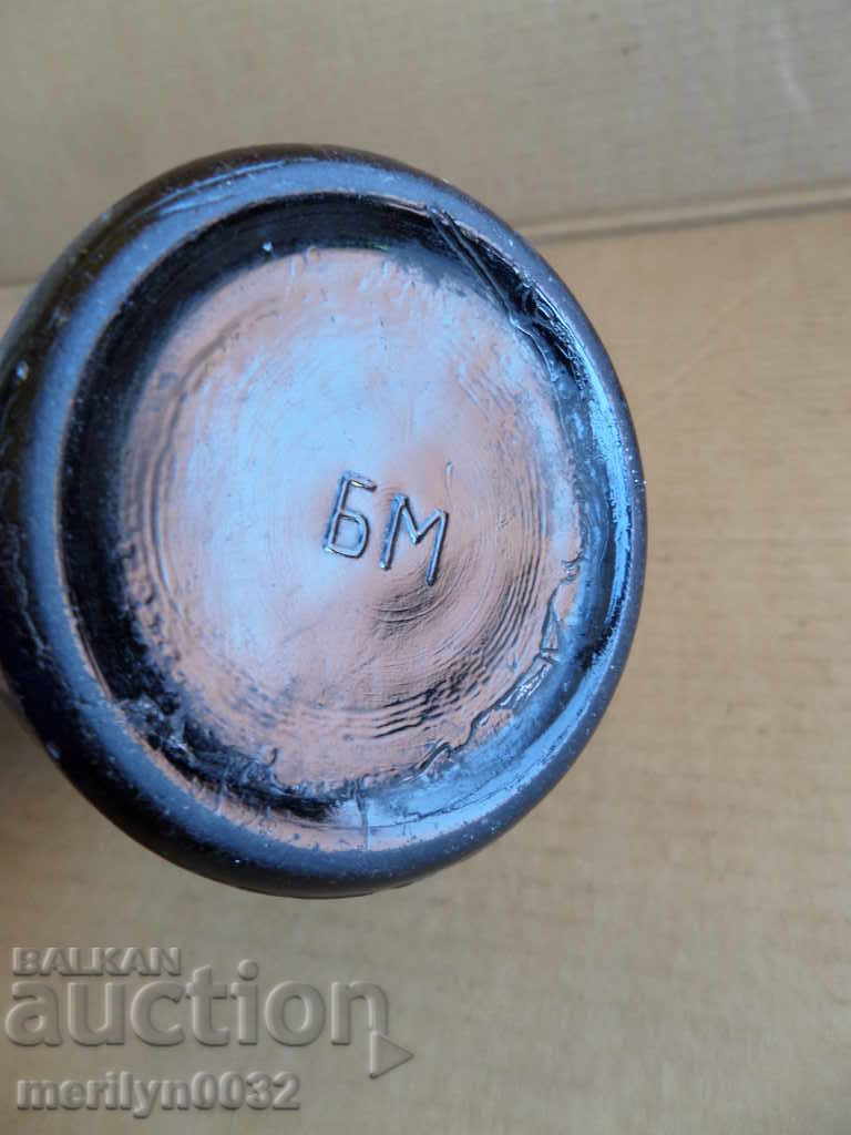 Παράδοση Γυάλινο μπουκάλι της ρωσικής φούσκα Μποζάροφ Σοφίας Παράδοση Γυάλινο μπουκάλι της ρωσικής φούσκα Μποζάροφ Σοφίας