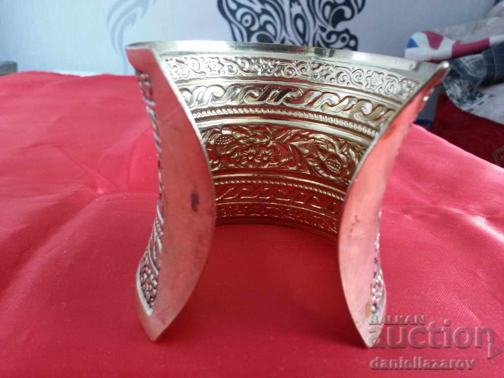 Old Beautiful Ethno Bronze Bracelet With Gilding with price 37.00 BGN | € 18.92 Old Beautiful Ethno Bronze Bracelet With Gilding with price 37.00 BGN | € 18.92