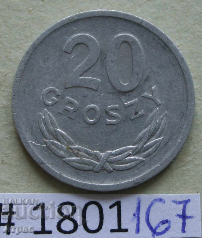 20 Grotes 1972 Πολωνία