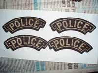 Emblems Strapping Police