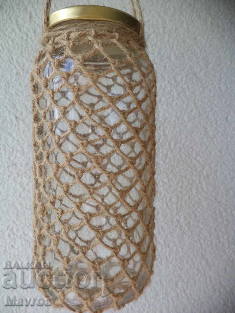 Decoration - Hand-woven jar with natural fibers - 5 Decoration - Hand-woven jar with natural fibers - 5