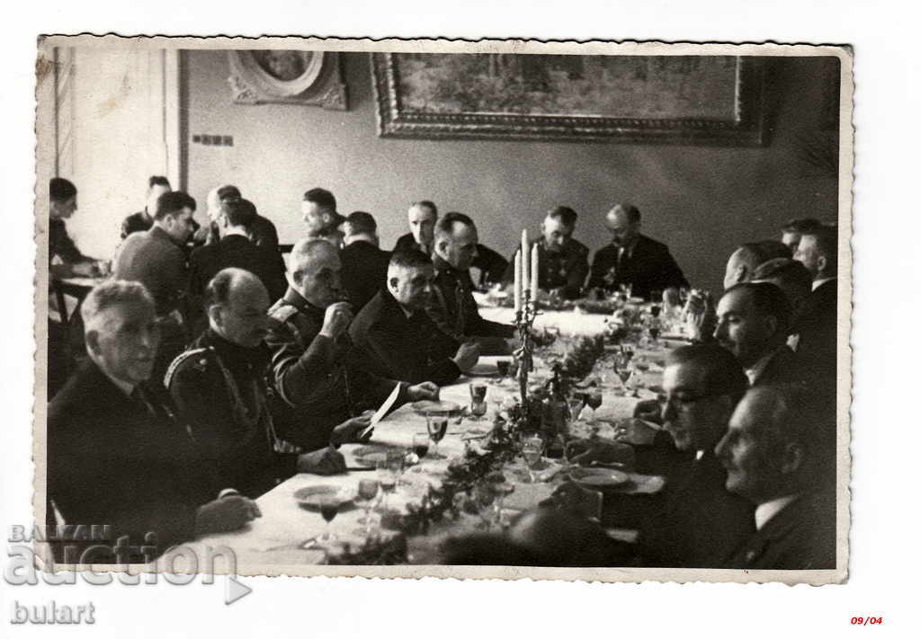 Photo General Generals Kingdom Bulgaria 17,5 x 11,5 cm