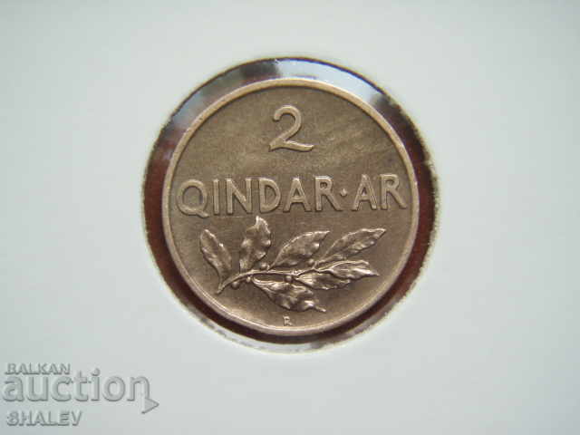 Licitație 2 Qindar Ar 1935 Albania - AU