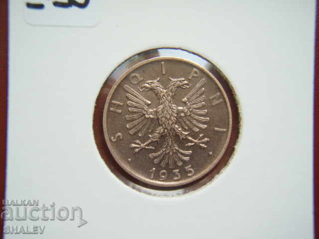 2 Qindar Ar 1935 Albania - AU - 7