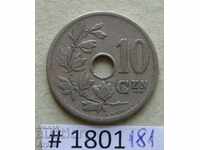 10 centimeters 1905 Belgium