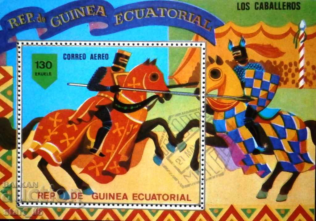 Souvenir block Republic of Guinea Equatorial