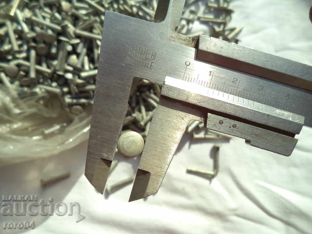 NITOS - ALUMINUM - PURE NEW - 6 NITOS - ALUMINUM - PURE NEW - 6