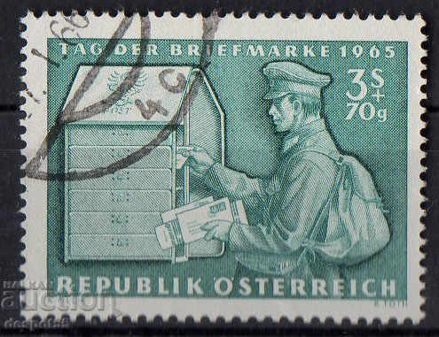 1965. Αυστρία. Ημέρα αποστολής ταχυδρομικών αποστολών.