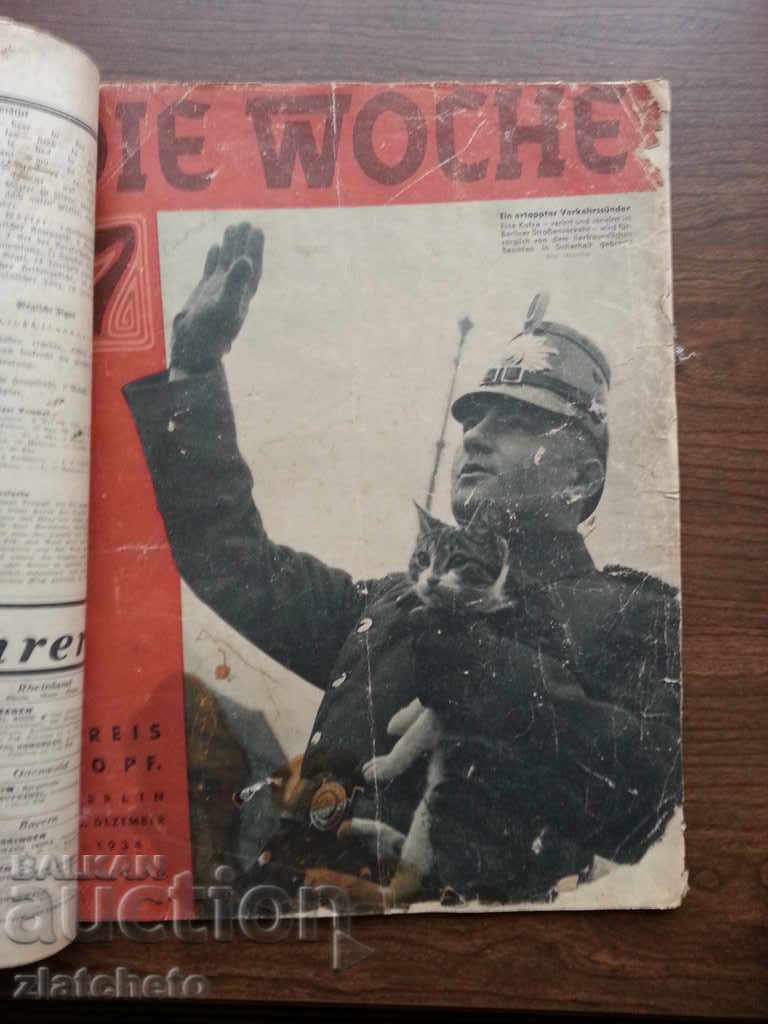 Auction GERMAN MAGAZINE - DIE WOCHE, Auction GERMAN MAGAZINE - DIE WOCHE,