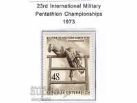 1973. Austria. Sports - Military Pentathlon.