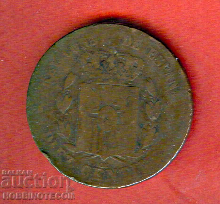 SPAIN - 10 Centimos issue - 1877 SPAIN - 10 Centimos issue - 1877