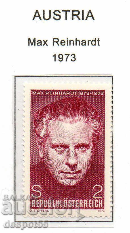 1973. Austria. Max Rheinhardt, regizor și actor.