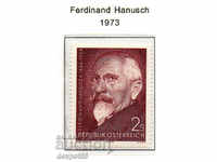 1973. Austria. Ferdinand Hannus - un politician, un socialist.