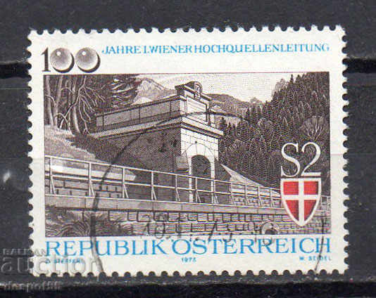 1973. Австрия. 100 г. аквадукт за прясна вода за Виена.
