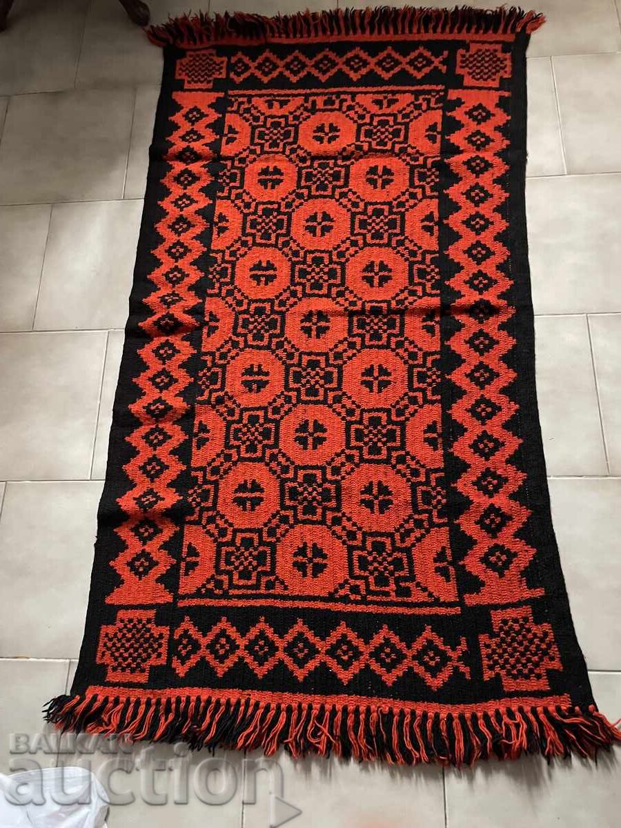 Covor-250/78 cm, lână, față-verso