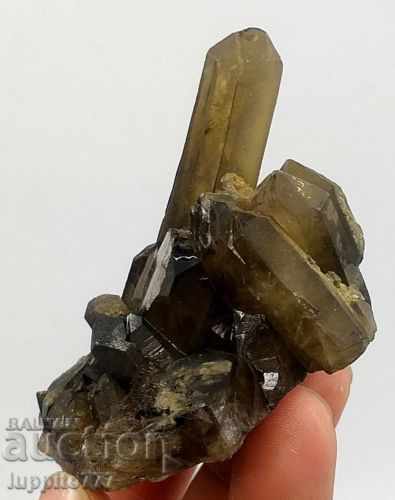 Delivery of natural smoky quartz druza Delivery of natural smoky quartz druza