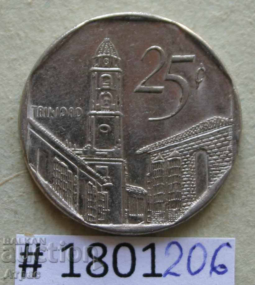 25 центавос 2002  Куба