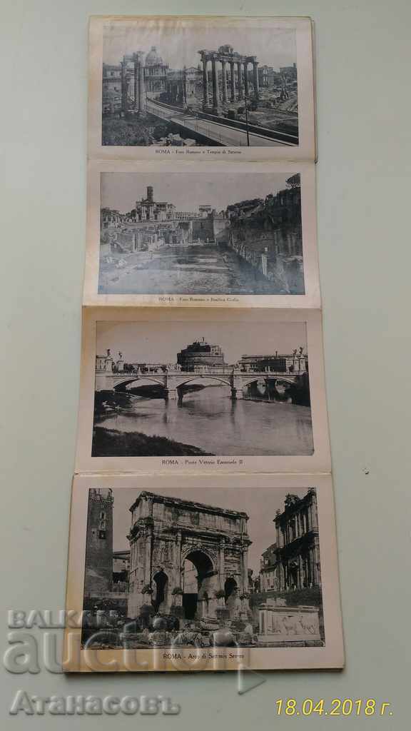 Delivery of 1913 19 views cards Roma