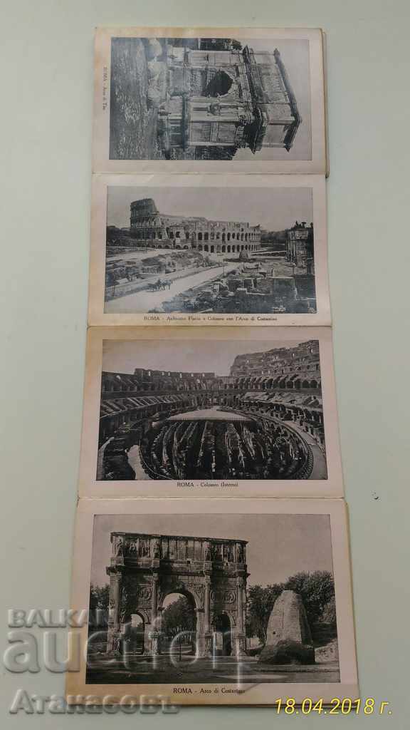 1913 19 views cards Roma - 5