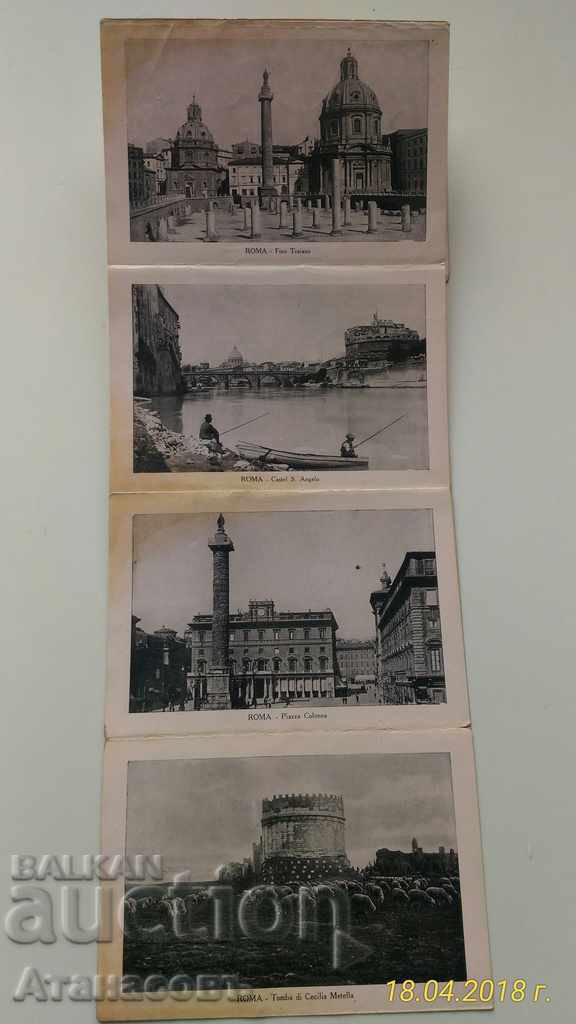 1913 19 views cards Roma - 6