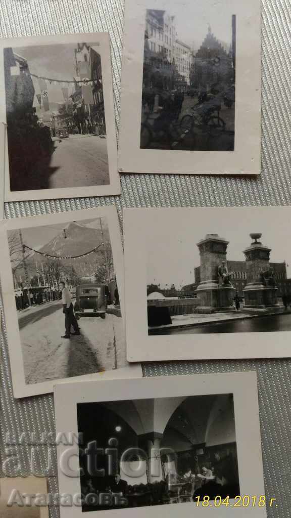 Lot Small Photos Advertising for the Olympics 1936 - 7 Lot Small Photos Advertising for the Olympics 1936 - 7