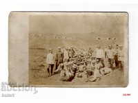 Царство България Снимка Офицери Офицер 1926 Лагер Горна Баня
