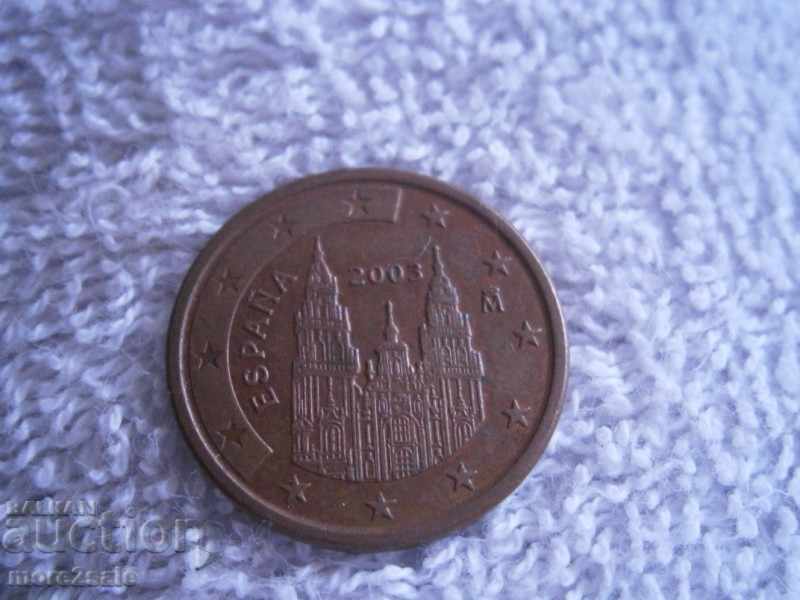 5 EURO CURRENCY SPAIN 2003 CURRENCY with price 0.30 BGN | € 0.15 5 EURO CURRENCY SPAIN 2003 CURRENCY with price 0.30 BGN | € 0.15