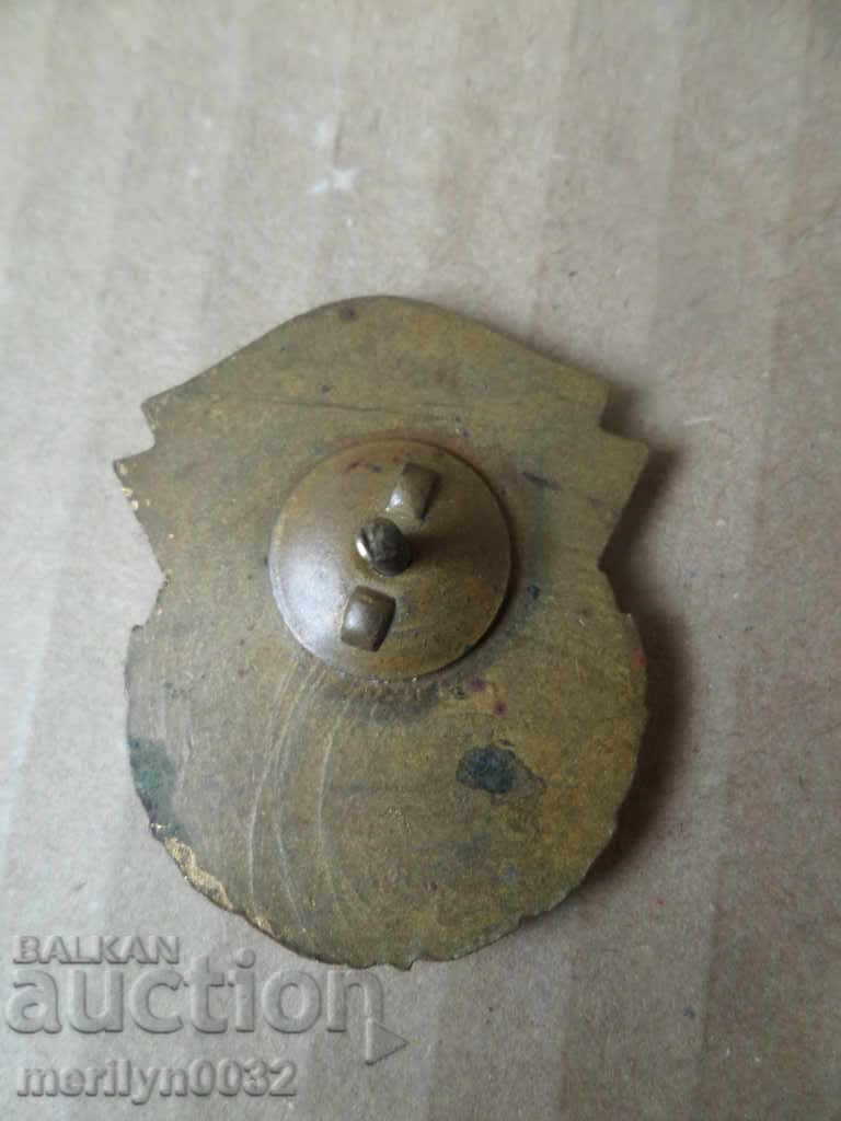 Армейска значка нагръден знак награда емайл БНА НРБ медал с цена 43.00 лв. | € 21.99