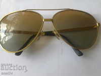Gold-plated, sunglasses