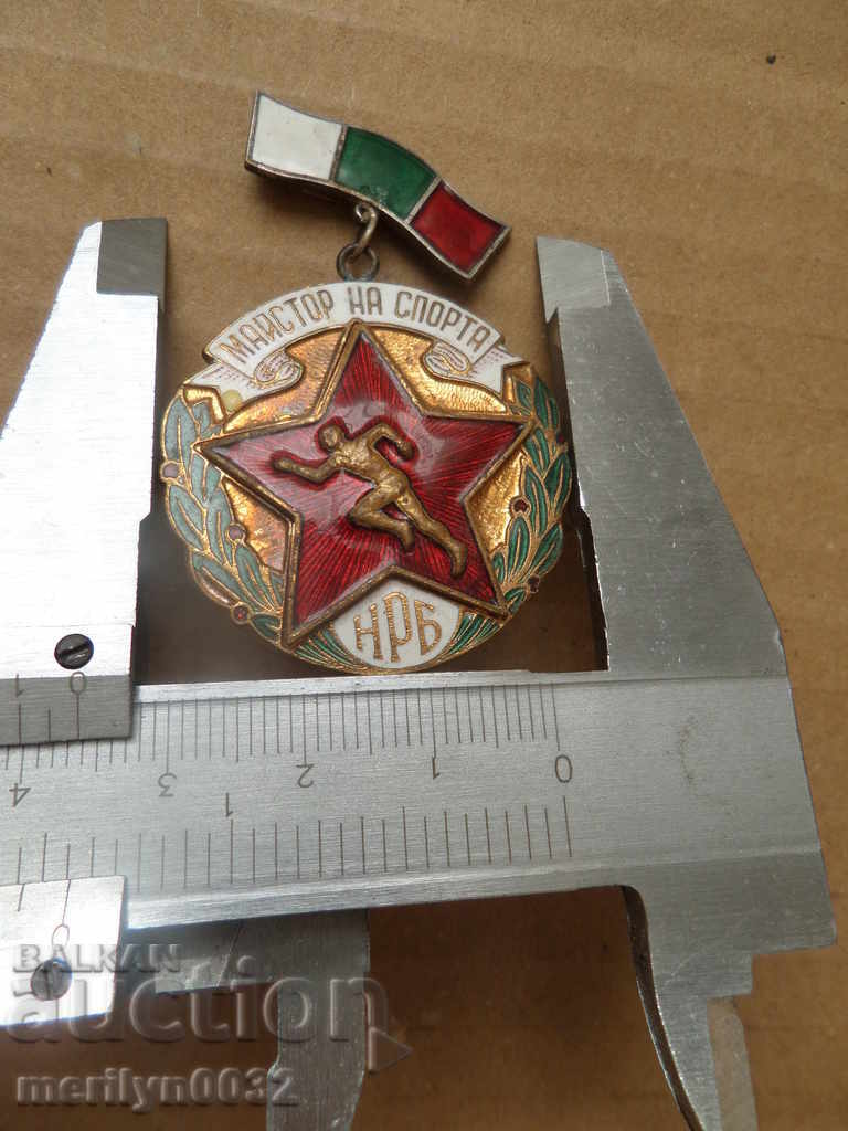 Auction Mark for Sports Master badge medal email SMB BNA Auction Mark for Sports Master badge medal email SMB BNA