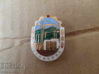 Pin badge of IASM email to Bulgaria