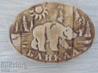 An authentic birch magnet from Lake Baikal, Russia-series-19