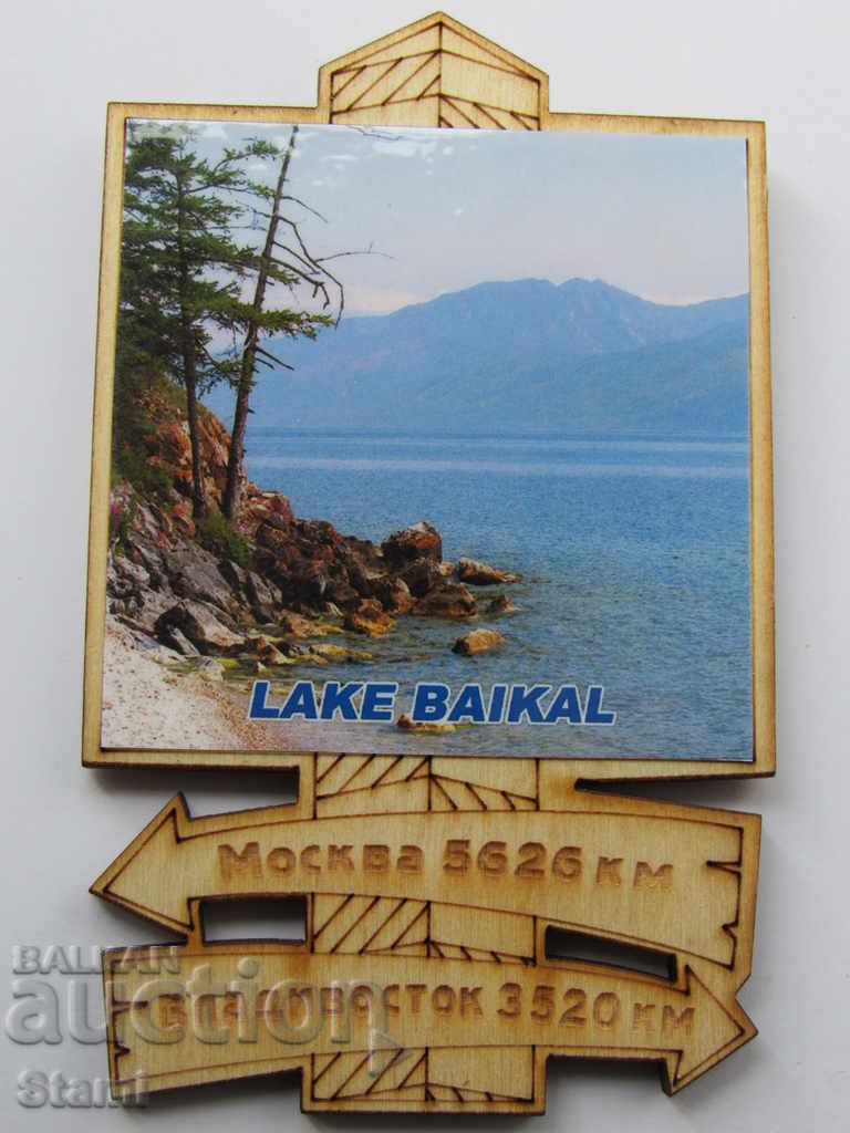 Authentic magnet from Lake Baikal, Russia-series-3