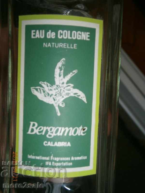 OLD SHEET OF PARFUM ODECOLON - BERGAMOTE CALABRIA PARIS with price 13.00 BGN | € 6.65