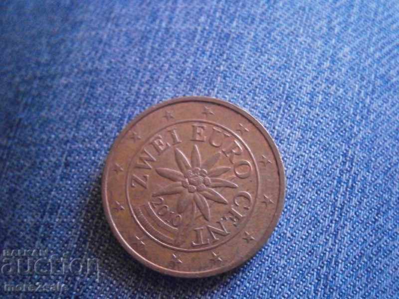 2 EURO AUSTRIA - 2010 CURRENCY with price 0.20 BGN | € 0.10 2 EURO AUSTRIA - 2010 CURRENCY with price 0.20 BGN | € 0.10