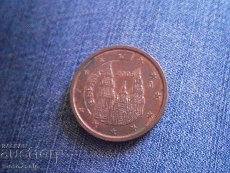 2 EURO CURRENCY SPAIN - 2005 CURRENCY with price 0.20 BGN | € 0.10 2 EURO CURRENCY SPAIN - 2005 CURRENCY with price 0.20 BGN | € 0.10