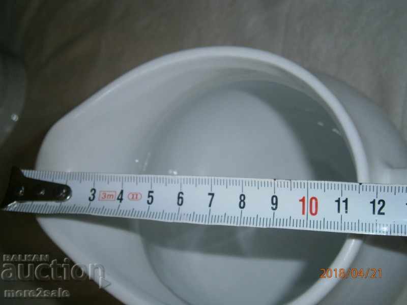 Delivery of MILK POWDER - PORCELAIN - HELFER - AUSTRIA - MARKED