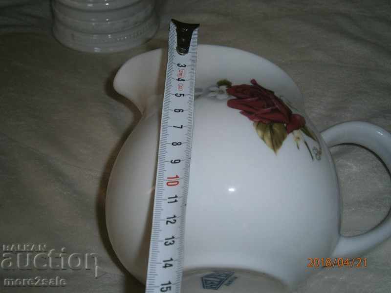 MILK POWDER - PORCELAIN - HELFER - AUSTRIA - MARKED - 5