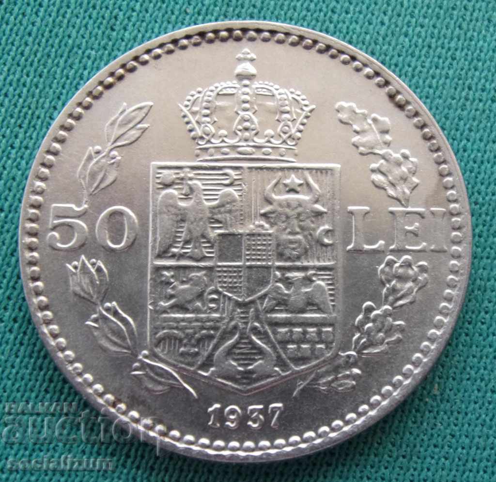 Romania 50 Lei 1937 PROOF UNC Rare cu preț € 12.78 | 25.00 BGN