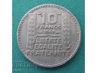 France - Morocco 10 Franca 1949 BZZ