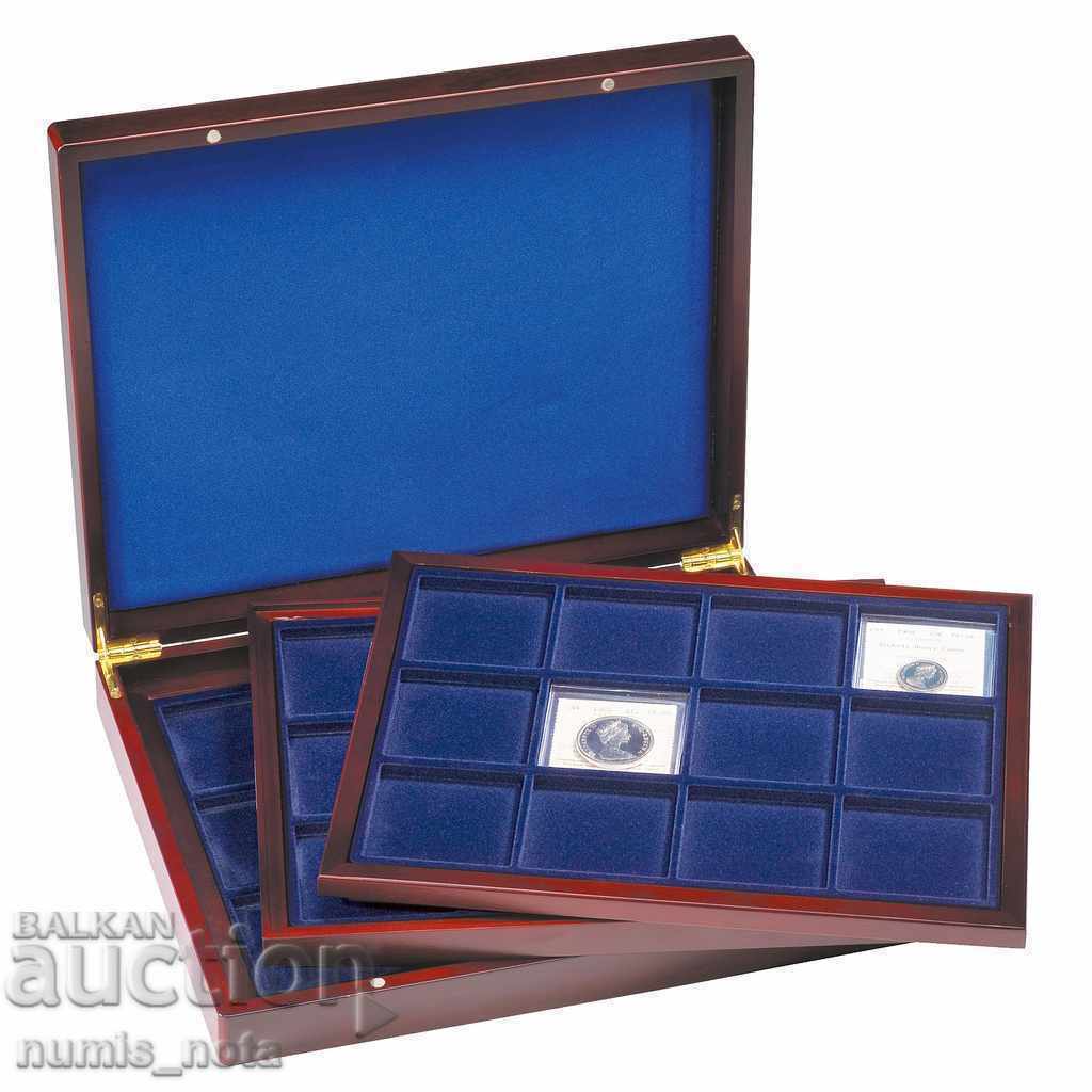 CUTIE DE LUX PENTRU DEPOZITARE A 36 MONEDE CUTIE DE LUX PENTRU DEPOZITARE A 36 MONEDE