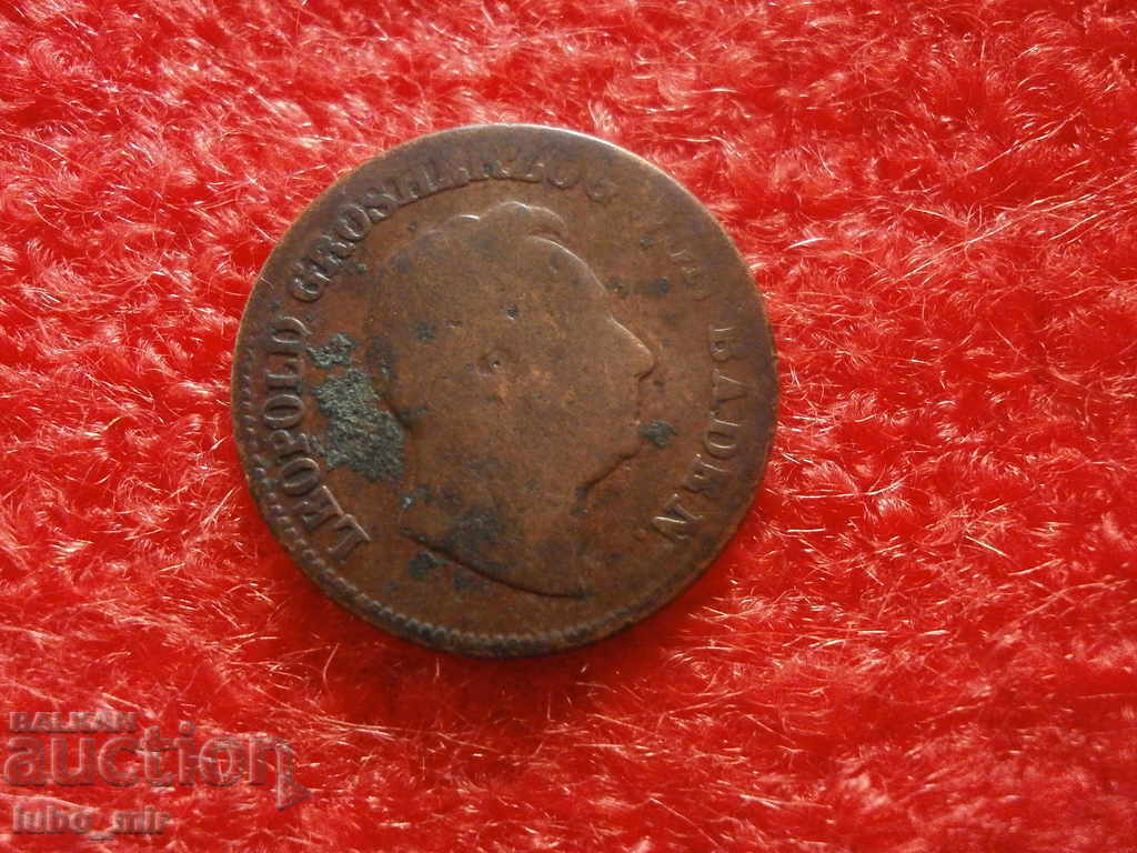 ГЕРМАНИЯ 1 КРОЙЦЕР 1851 - БАДЕН с цена € 4.00 | 7.82 лв.