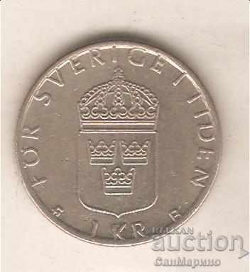 + Suedia 1 krona 1998