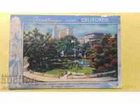 Картичка 1948 г. LOS ANGELES CALIFORNIA за Бургас