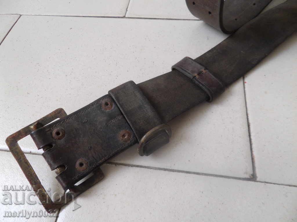 Tsar ofițeri de luptă curea WW2 - 7