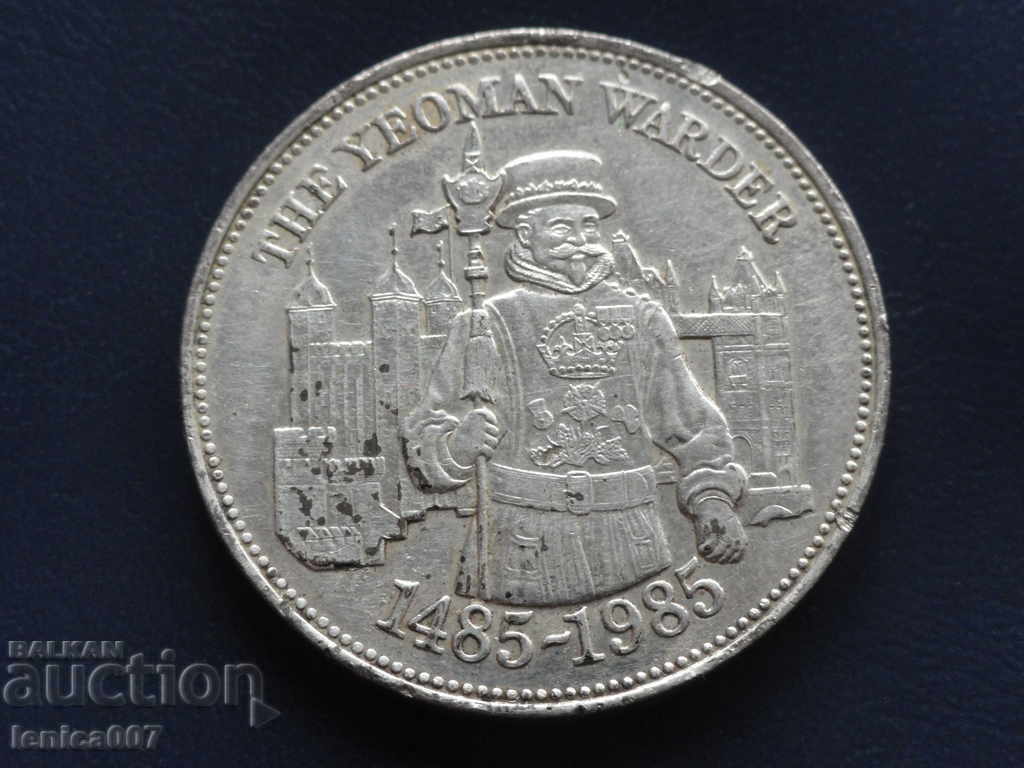 Licitație Marea Britanie 1985 - Medalie Licitație Marea Britanie 1985 - Medalie